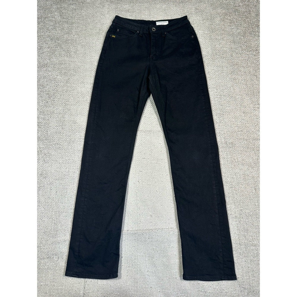 Tiger Of‎ Sweden Jeans Womens 26x30 Black Perma Maggie Straight Leg Stretch Read